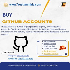 Buy GitHub Accounts