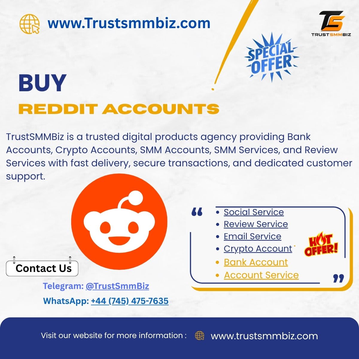 Buy Reddit Accounts