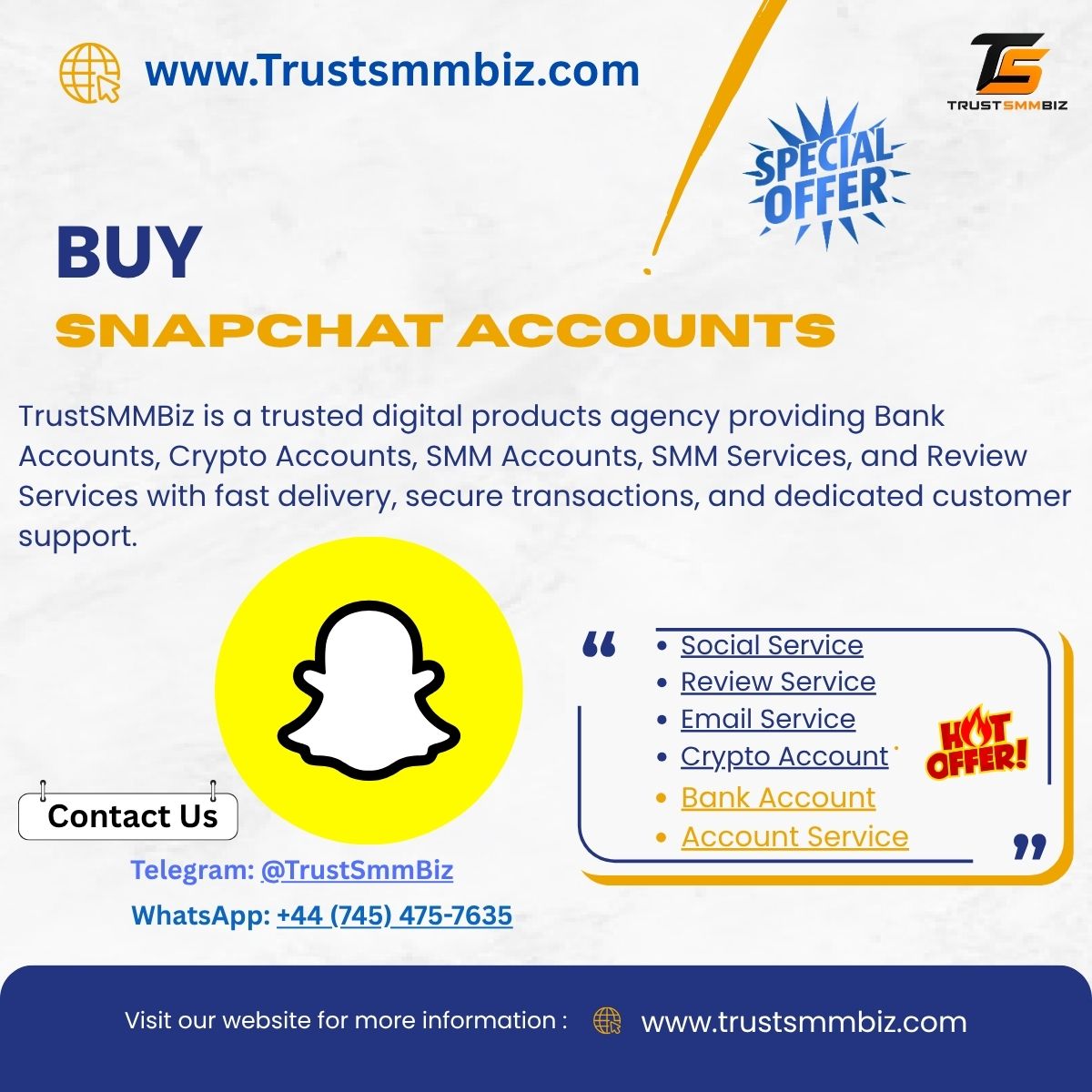 Buy Snapchat Accounts