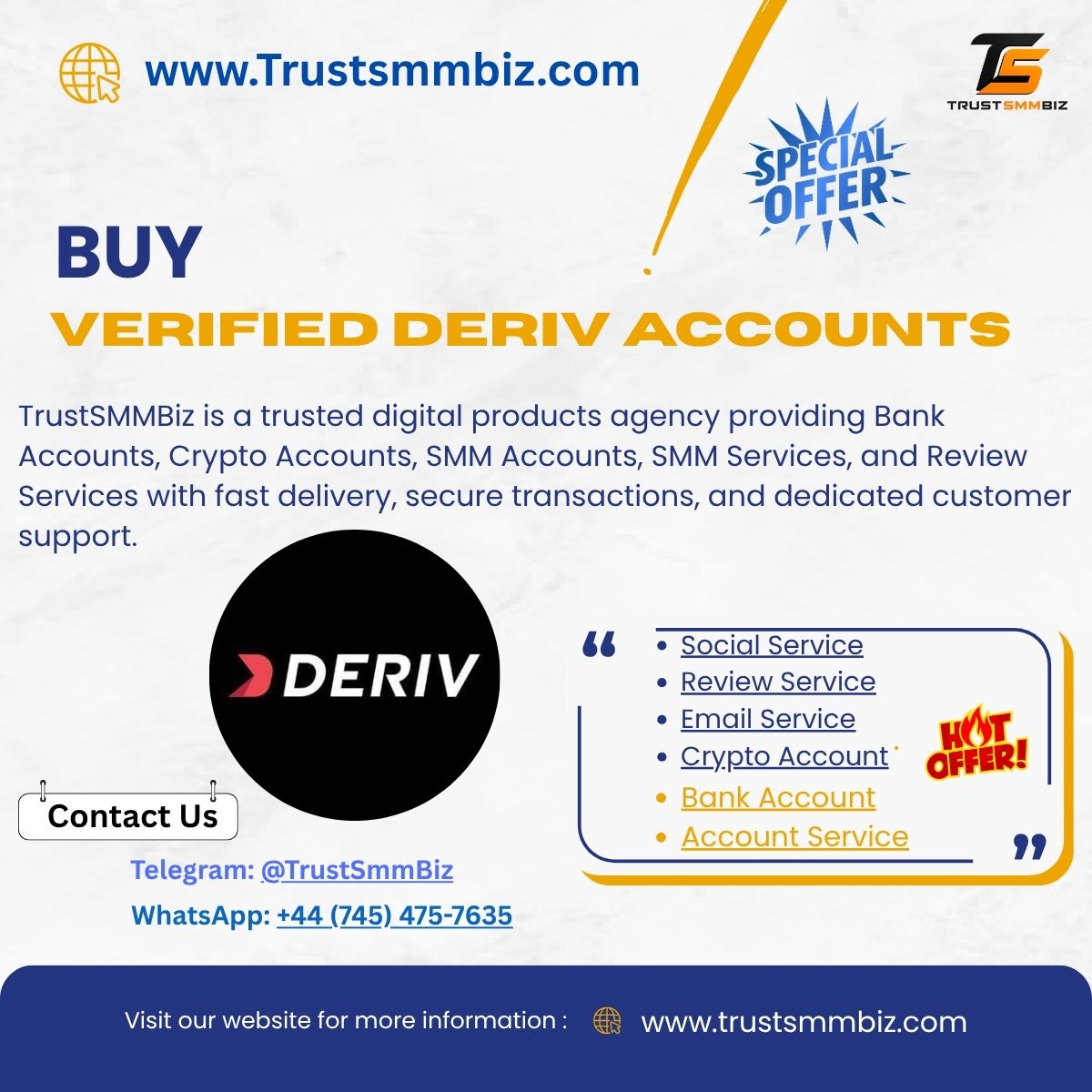 Buy Verified Deriv Accounts