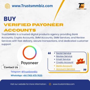 Buy Verified Payoneer Accounts