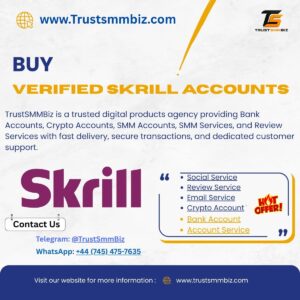 Buy Verified Skrill Accounts