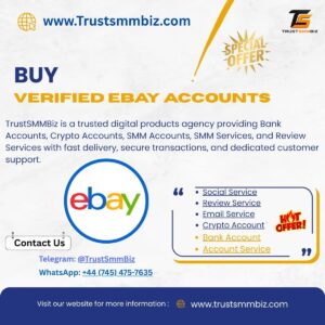 Buy Verified eBay Accounts