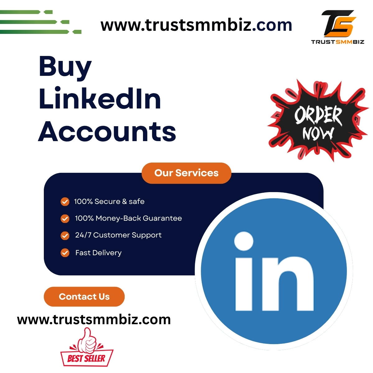 Buy LinkedIn Accounts - 100% Safe and Secure
