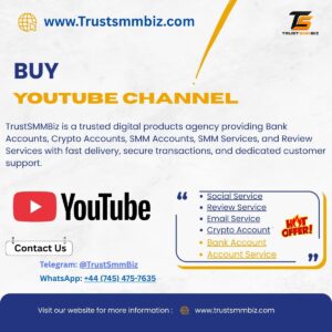 Buy YouTube Channel